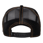 Goorin Bros Unisex The King Lion Trucker Hat 101-0388 Black/White