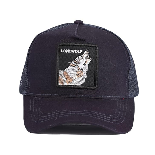 Goorin Bros Unisex The Lone Wolf Trucker Hat 101-0389 Dk Chocolate