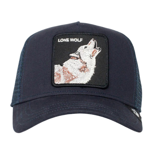Goorin Bros Unisex The Lone Wolf Trucker Hat 101-0389 Navy