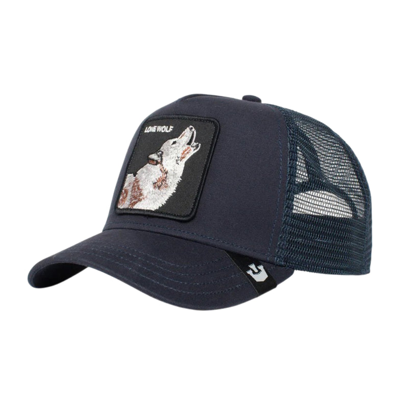 Goorin Bros Unisex The Lone Wolf Trucker Hat 101-0389 Navy
