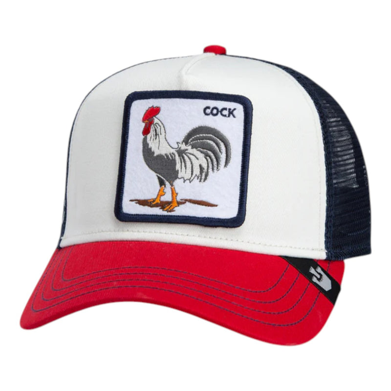 Goorin Bros Unisex Team Rooster Trucker Hat 101-2009 White