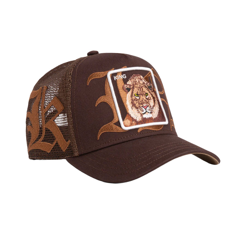 Goorin Bros Unisex Old English King Trucker Hat 101-2611-GRO01 Ground