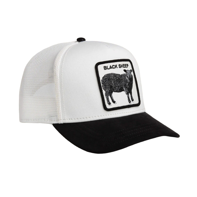 Goorin Bros Unisex Suede Sheep Trucker Hat 101-2849-DUS02 Dust/Void
