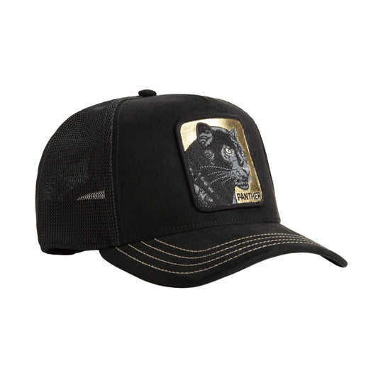 Goorin Bros Unisex Faux Leather Panther Trucker Hat 101-2943-VOI01 Void
