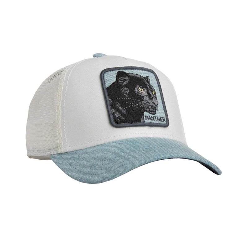 Goorin Bros Unisex Denim Panther Trucker Hat 101-2958-DEN02 Light Denim