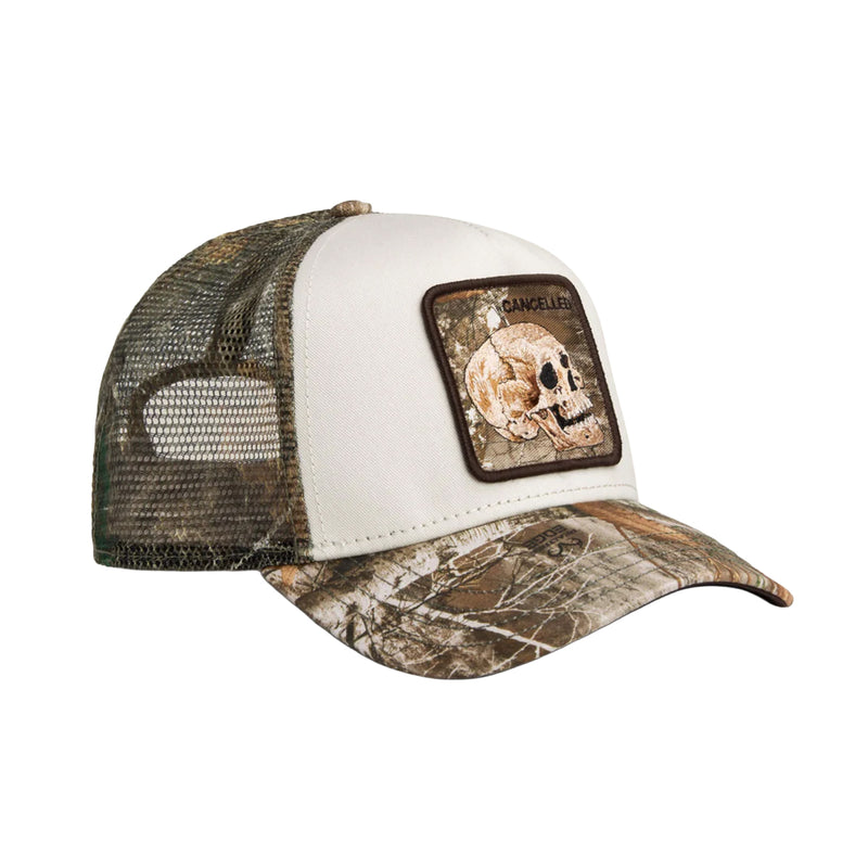 Goorin Bros Unisex Realtree Edge Cancelled Skull Trucker Hat 101-2986-CAM01 Camouflage