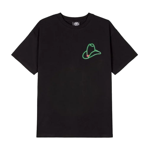 Grimey Mens Lone Hand Crew Neck T-Shirt GA744-BLK Black