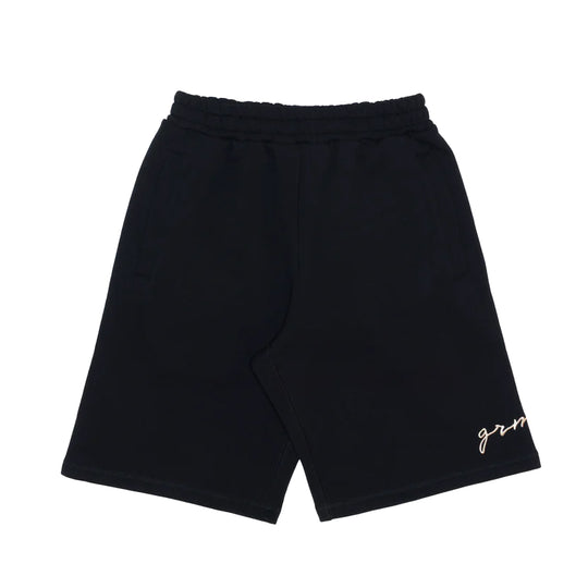 Grimey Mens Savage Domain Baggy Sweatshorts GBSS189-BLK Black
