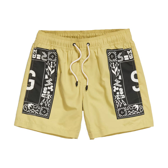 G-Star Mens Dirik Swimming Shorts D23195-A505-D613 Leek Green