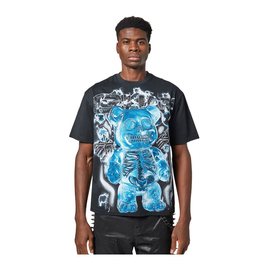 Guapi Mens Bear V2 Crew Neck T-Shirt 549 Gummy