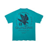 Gunzinii Mens Eagle Garment Dyed Crew Neck T-Shirt Green Bay