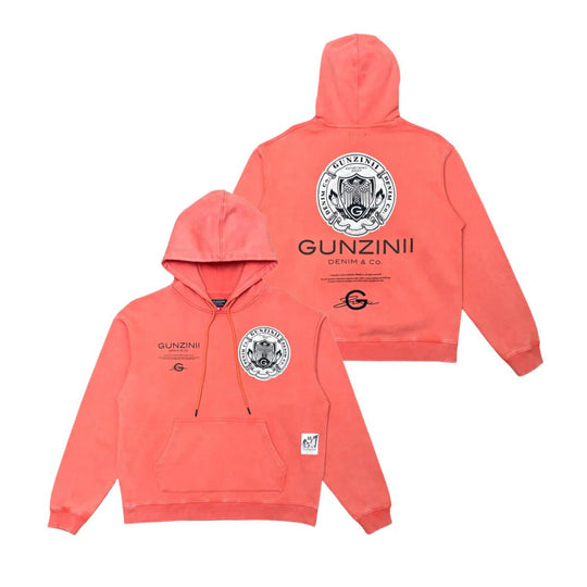 Gunzinii Mens The General Hoodie GZ322 Orange
