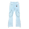 Gunzinii Mens French Terry Sweatpants GZ6006-LBL Light Blue