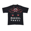 Gunzinii Mens There Is No Love Crew Neck T-Shirt GZ643-BLK Black