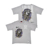 Gunzinii Mens Worldwide Crew Neck T-Shirt GZ692-LTG Light Grey