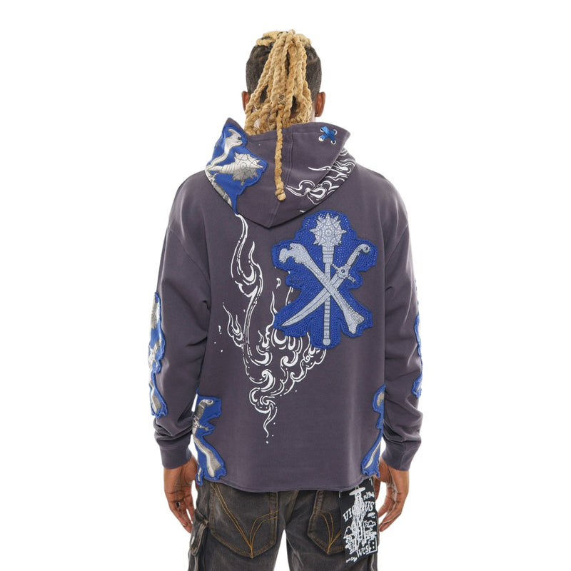 ミュウツー チャンピオンシップス Gunzinii Mens French Terry Pullover Hoodie GZ847-BLK Black