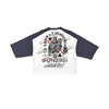 Gunzinii Mens King And A Gentleman Crew Neck T-Shirt GZ617-NAT Natural