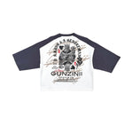 Gunzinii Mens King And A Gentleman Crew Neck T-Shirt GZ617-NAT Natural