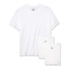 Hanes Mens 3 Pack Tagless Stretch Crew Neck T-Shirt 2135DG-0321LA White