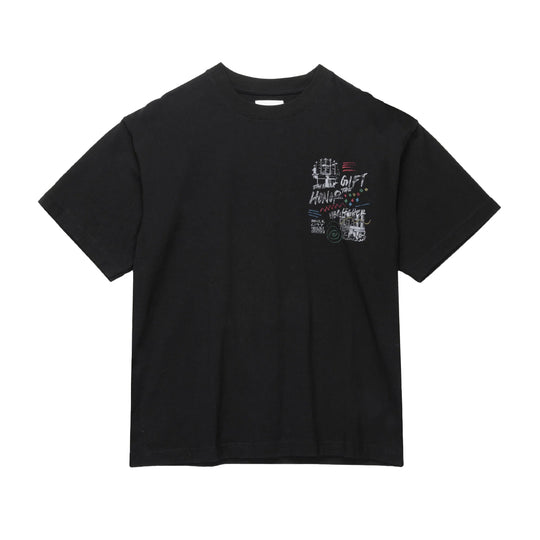 Honor The Gift Mens HTG Vibe Higher Crew Neck T-Shirt HTG240196 Black