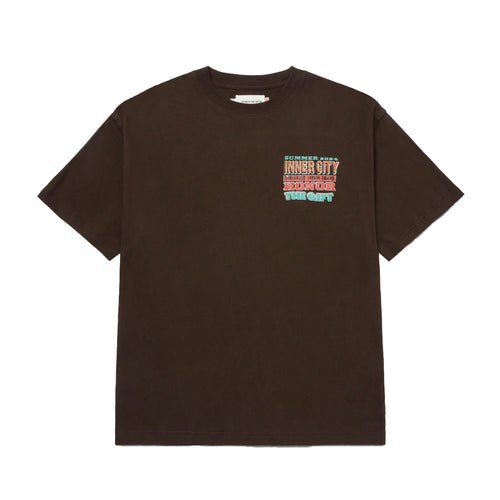 Honor The Gift Mens HTG Burgers Crew Neck T-Shirt HTG240246 Black