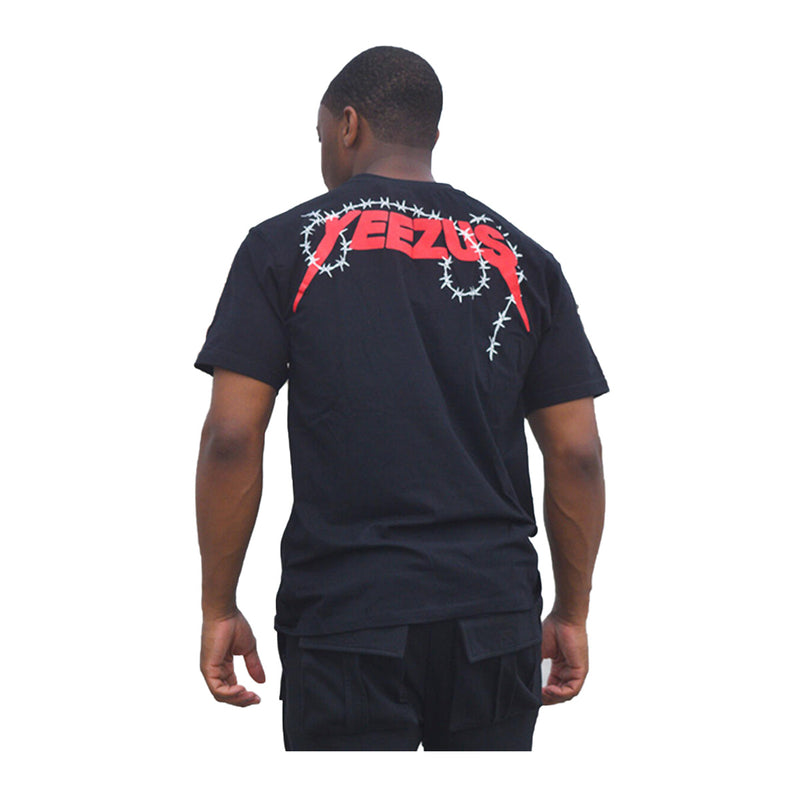 Hudson Outerwear Mens Yezzus T-Shirt 434B-BLK Black