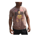 Hudson Outerwear Mens Yezzus Crew Neck T-Shirt 434B Brow Acid