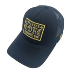 Hudson Outerwear Goat Unisex Trucker Hat 457-BLK/GLD Black