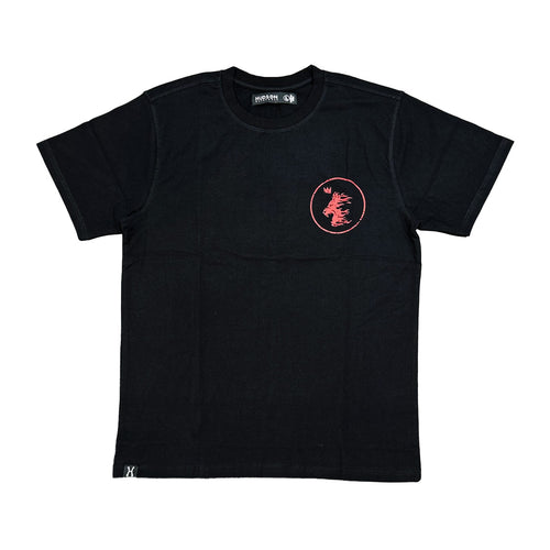 Hudson Outerwear Mens Paladin Crew Neck T-Shirt 487-BLK Black