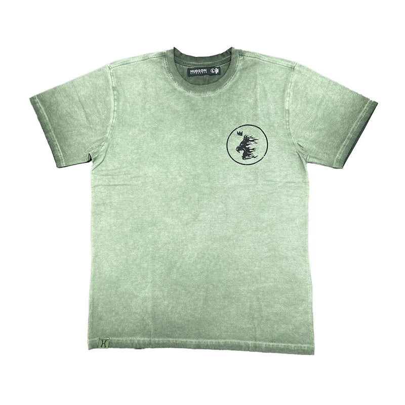 Hudson Outerwear Mens Paladin Crew Neck T-Shirt 487-OLV Olive