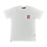 Hudson Outerwear Mens Love a Little More Crew Neck T-Shirt 488-WHT White
