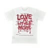 Hudson Outerwear Mens Love a Little More Crew Neck T-Shirt 488-WHT White