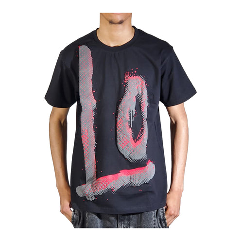 Hudson Outerwear Mens Love Crew Neck T-Shirt 510-BLK Black