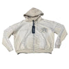 Hudson Outerwear Mens Studded Fleece Oversized Hoodie 585 Sail