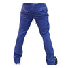 Hudson Outerwear Mens Studded Fleece Flare Joggers 586 Navy