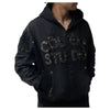 Hudson Outerwear Mens Colere Bones Zip Up Hoodie 619 Black