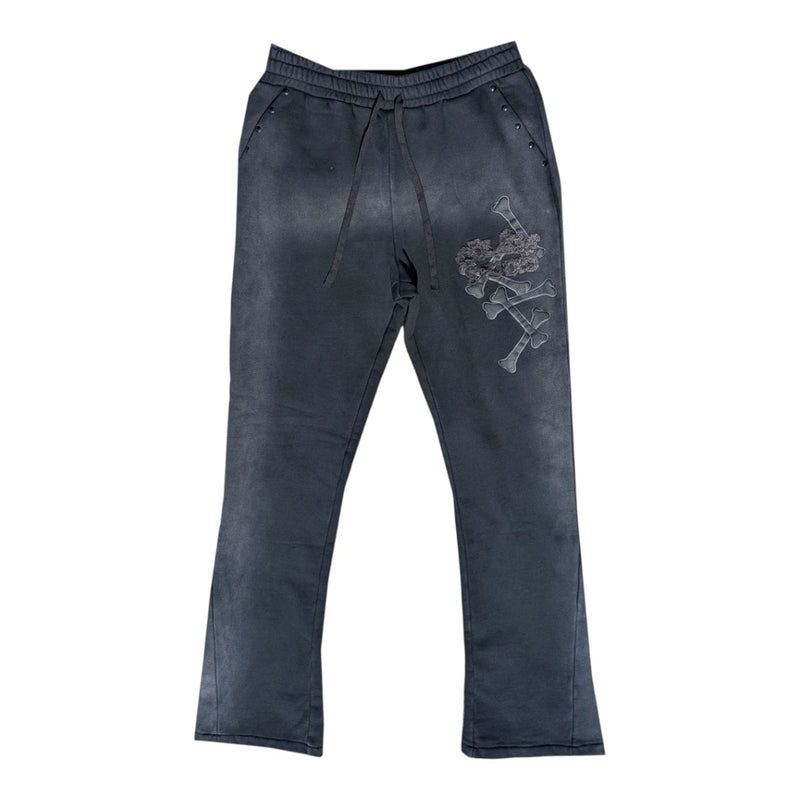 Hudson Outerwear Mens Colere Bones Flare Joggers 620 Black