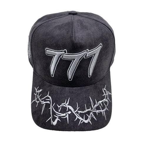 Hudson Outerwear Mens 777 Suede Snapback Hat CD0274 Black