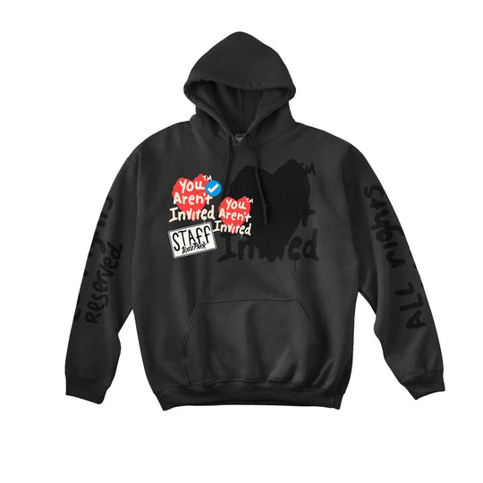 Hyde Park Mens Verified Staff Hoodie Off Black