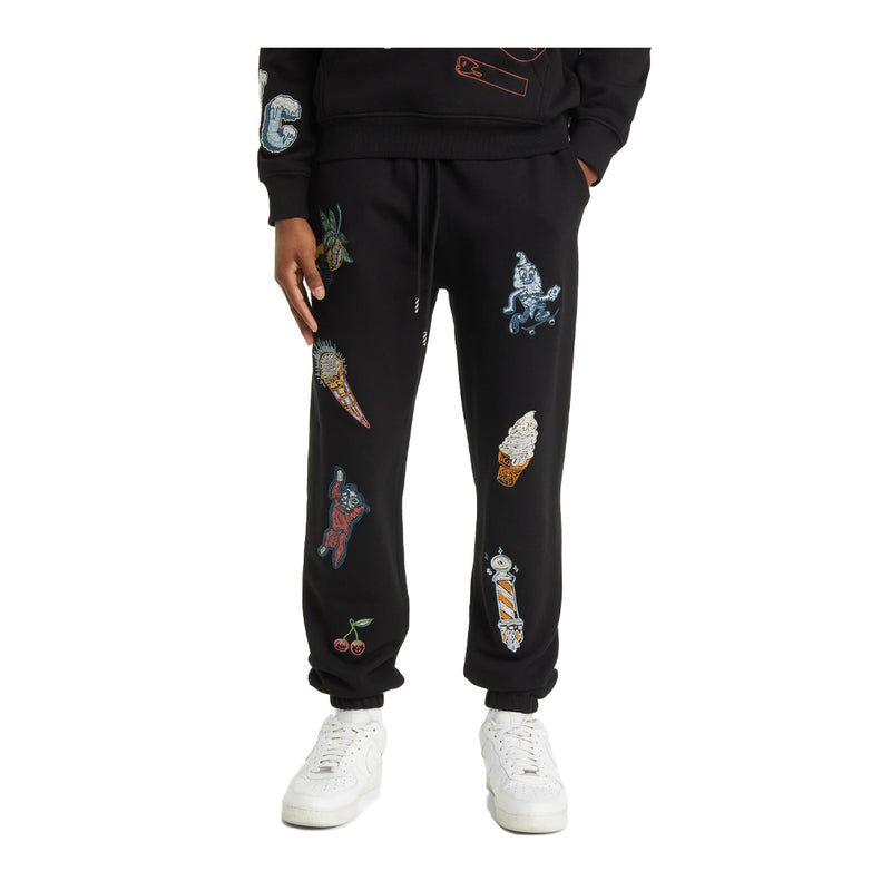 Icecream Mens Work In Progress Sweatpants 7107 Black