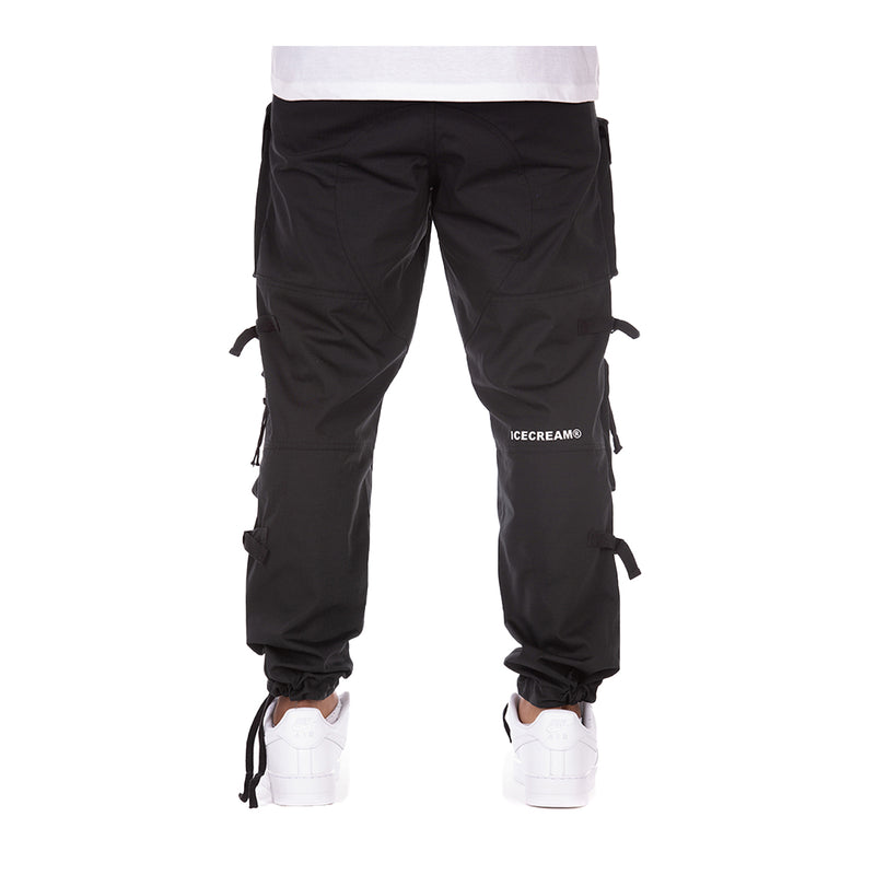 Icecream Mens Big Bag Pants 1103-001 Black