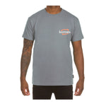 Icecream Mens Logo Print Crew Neck T-Shirt 2202-281 Quarry