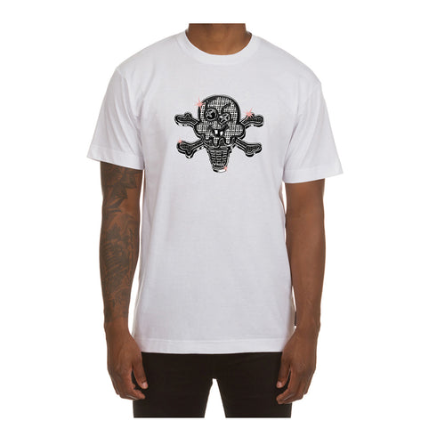 Icecream Mens Cart Crew Neck T-Shirt 441-3203-002 White