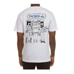 Icecream Mens First Class Crew Neck T-Shirt 441-3208-002 White