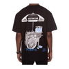 Icecream Mens Cart Oversized Crew Neck T-Shirt 441-3303-001 Black