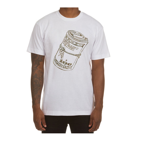 Icecream Mens Stash Crew Neck T-Shirt 1202-100 White