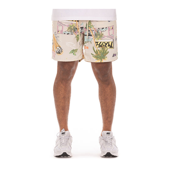 Icecream Mens Diner Shorts 3105-250 Hawaiian