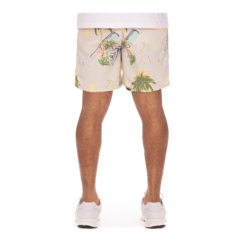 Icecream Mens Diner Shorts 3105-250 Hawaiian