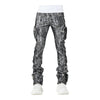 Guapi Mens V2 Cargo Jeans 572 Iron Grey