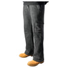 Premium Milano Mens Everest Cargo Stacked Sweatpants BCP20-100-BK Black
